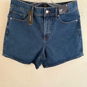 NEW Express Women's Blue Denim Shorts